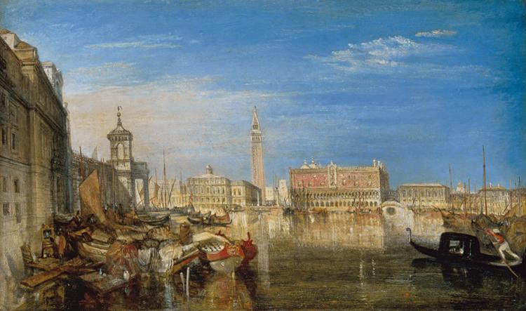 Joseph Mallord William Turner Bridge of Sighs,Ducal Palace and Custom-house (mk31) Germany oil painting art